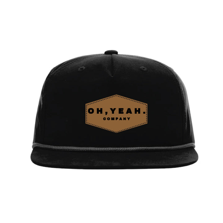 Richardson Umpqua Rope Hat - Black/Black