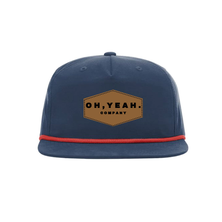 Richardson Umpqua Rope Hat - Navy/Red