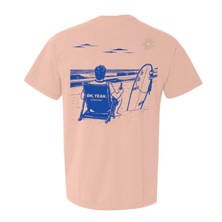 The Beach Break T-Shirt - Peachy