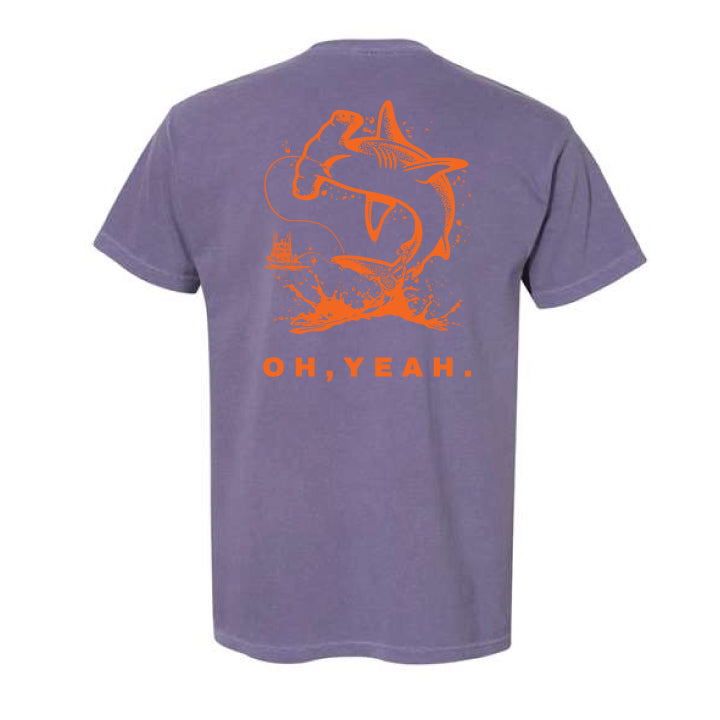 Oh Yeah. Purple T-Shirt