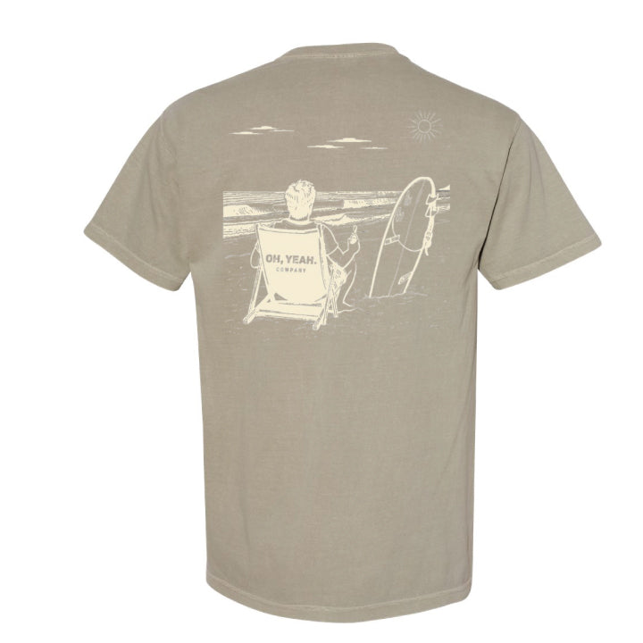 The Beach Break T-Shirt - Sandstone